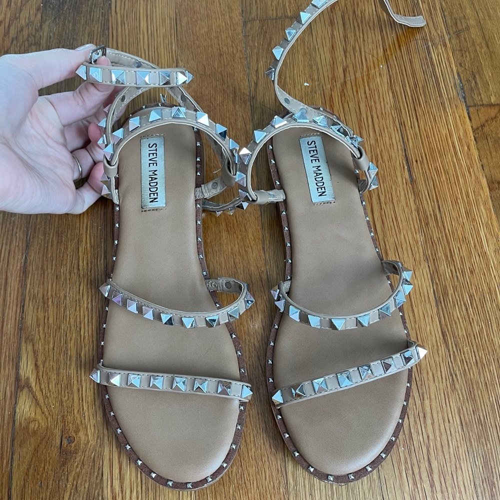 Steve Madden stud sandals